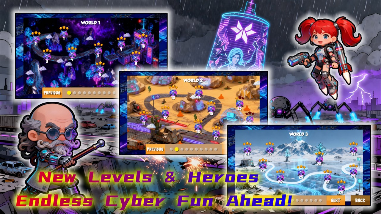 Cyber Rush 游戏画面 3